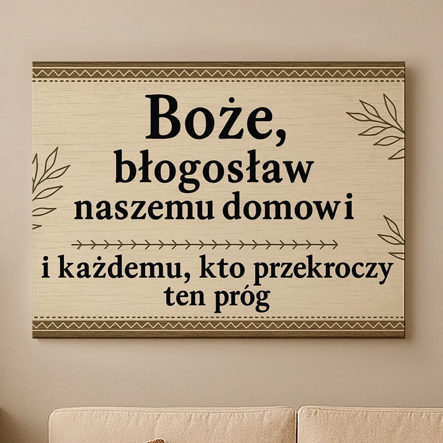 Obraz Błogosławieństwa dla Domu