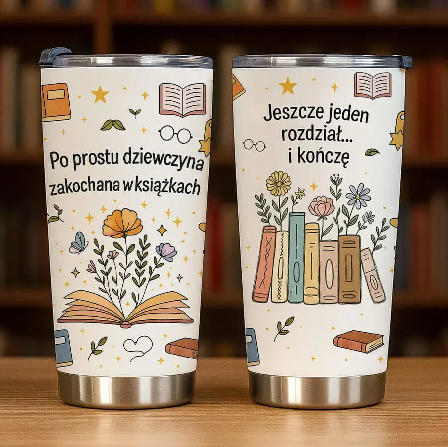 Kubek termiczny dla Miłośników Książek