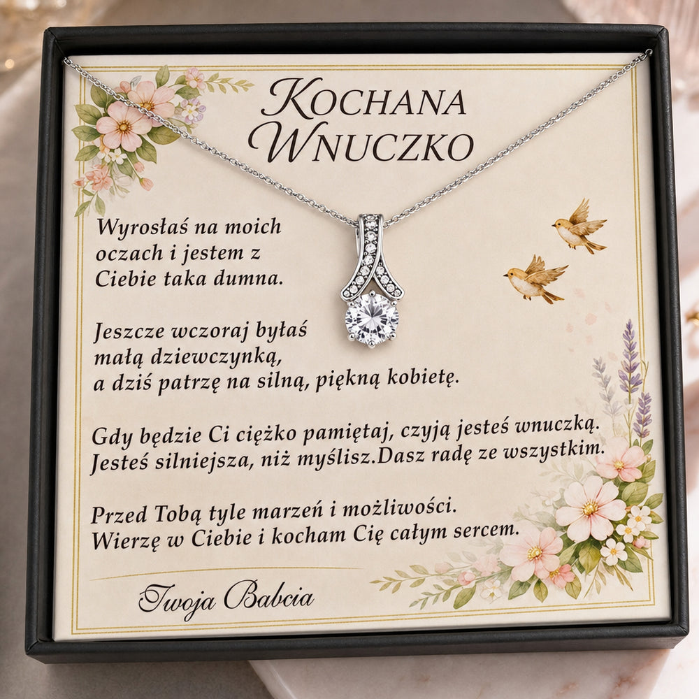 Naszyjnik dla Wnuczki od Babci