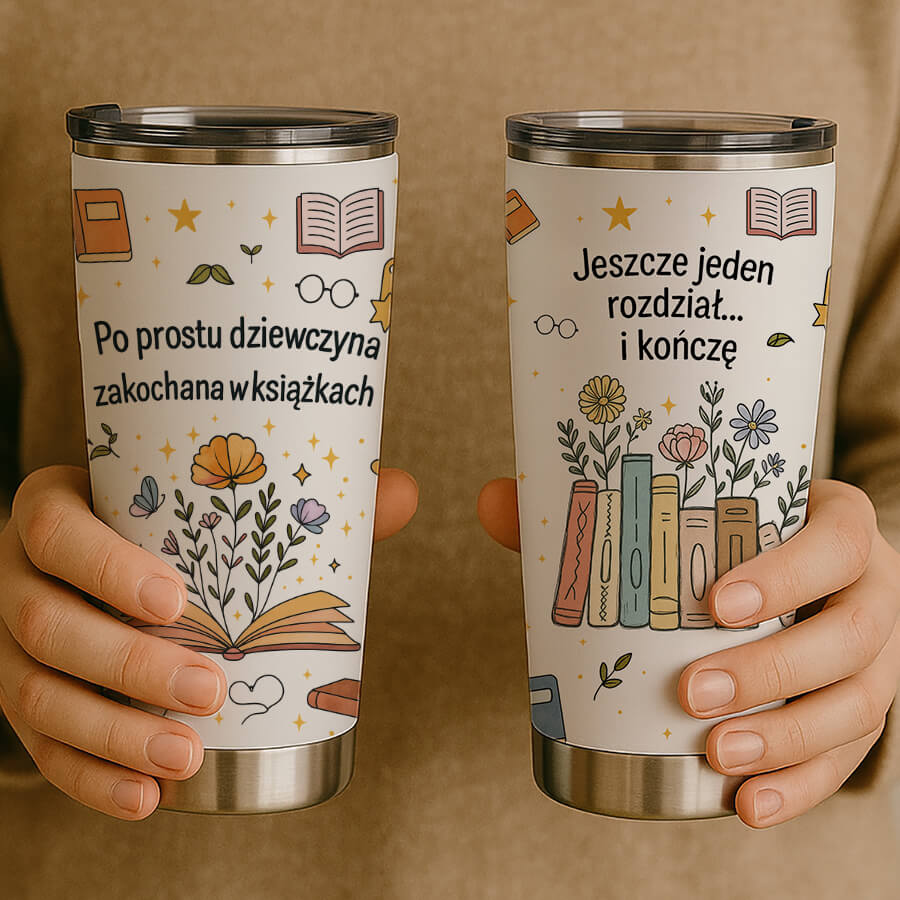 Kubek termiczny dla Miłośników Książek