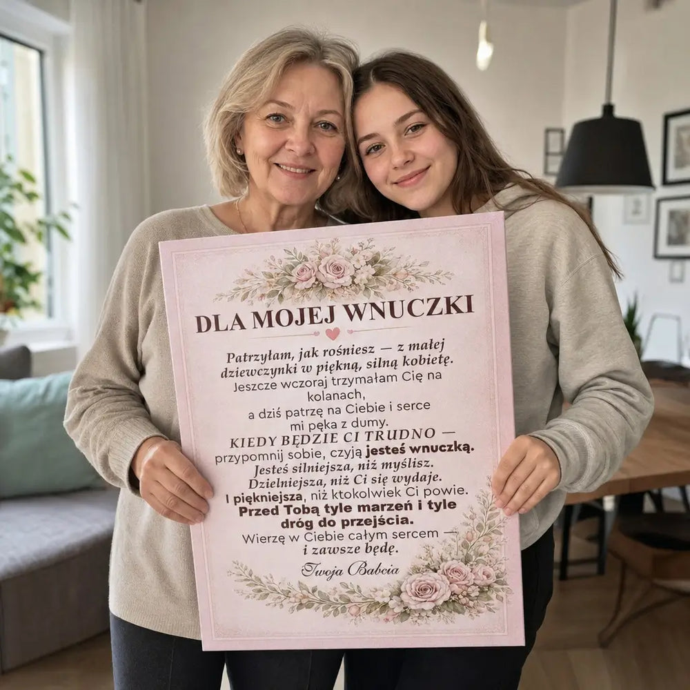 Obraz dla Wnuczki od Babci