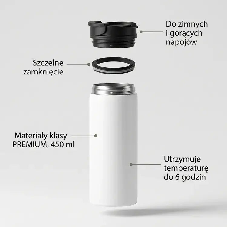 Kubek Termiczny dla Syna ze słowami od Mamy