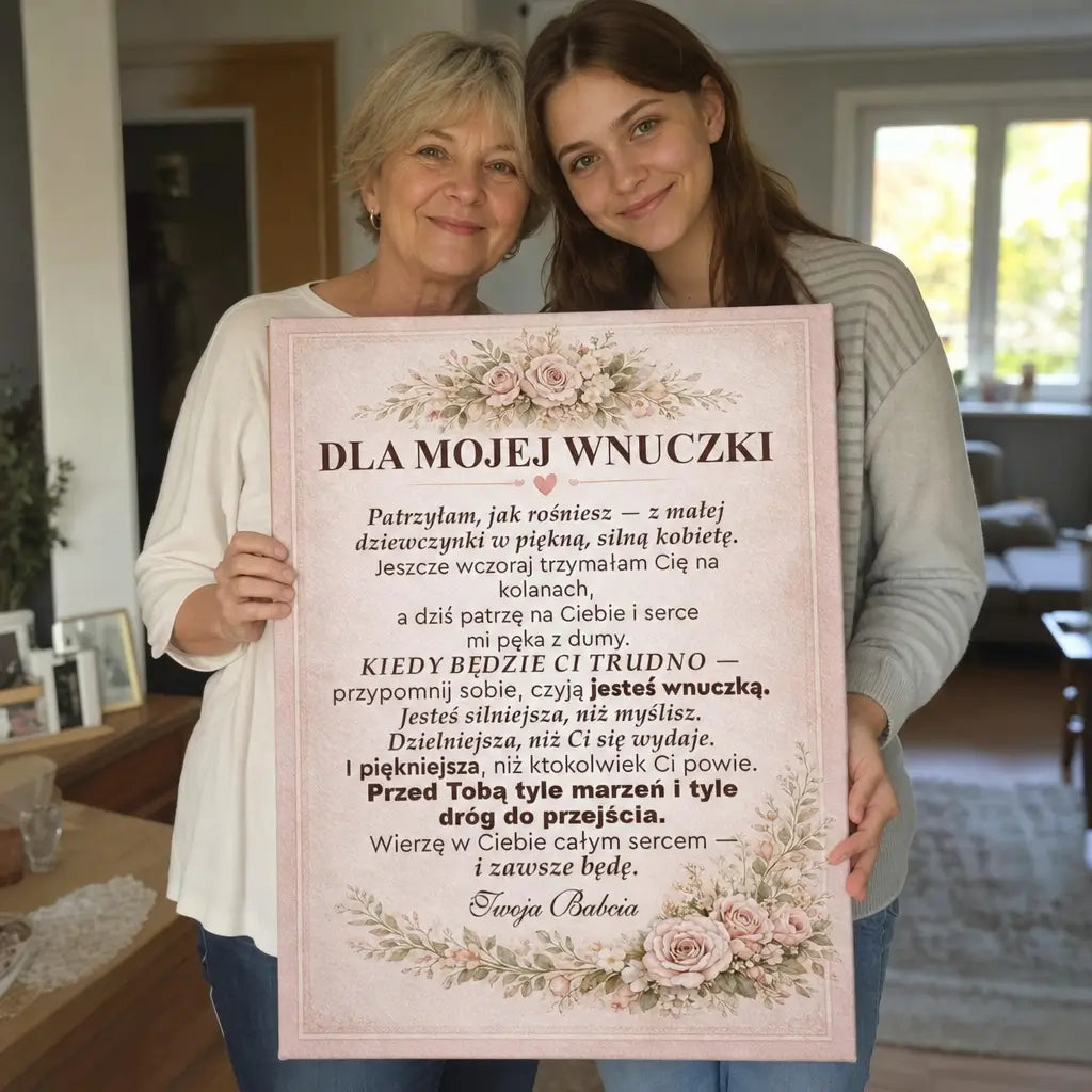 Obraz dla Wnuczki od Babci