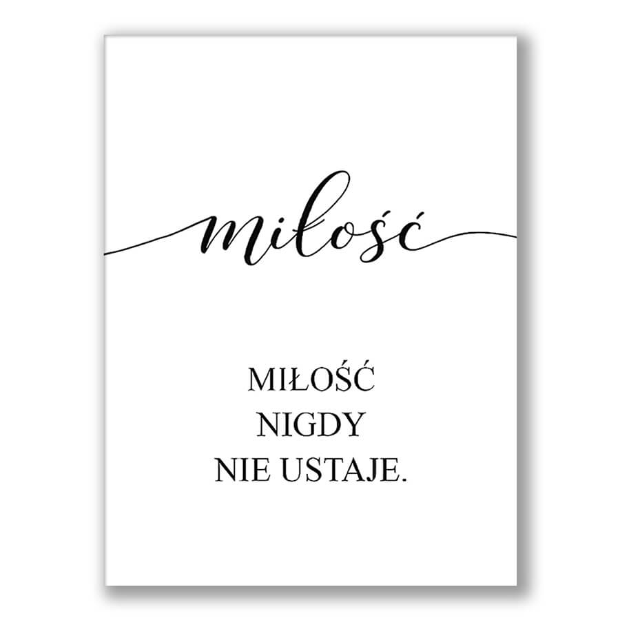Zestaw 3 Obrazów Wiara • Nadzieja • Miłość
